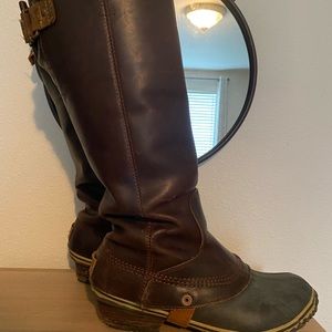 SOREL leather boots